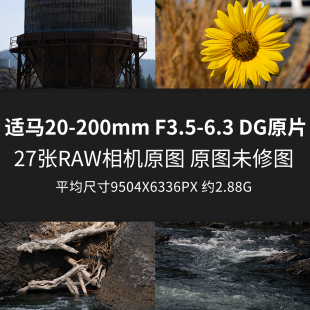 适马20-200mm F3.5-6.3 DG原片样片RAW+JPG相机直出未修高清原图