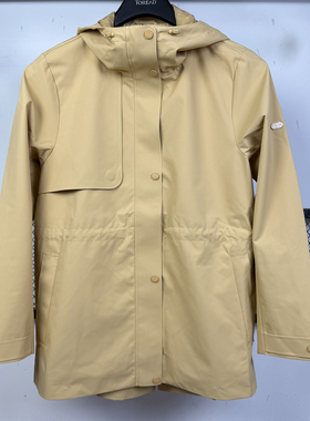 探路者外套女 25春夏新户外防水透气宽松单层连帽夹克TAYYAN82507