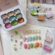 小颖美甲 奶油蛋糕免洗油画胶肌理胶mini九宫格 2.5g彩绘绘画胶