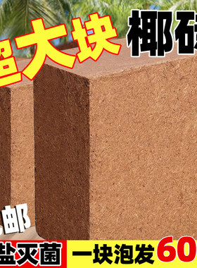 椰砖9斤营养椰土种植椰糠椰砖土