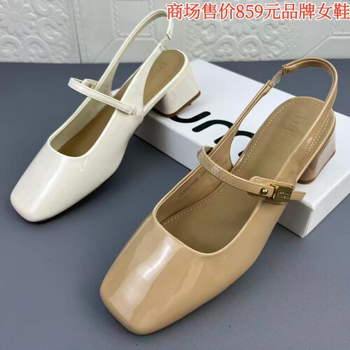 品牌夏季新款时尚方根后空女凉鞋