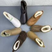 高品质新款 奥莱撤柜处理时尚 加绒保暖雪地靴女鞋 防滑耐磨百搭短靴