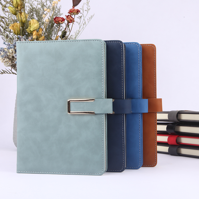 简约文艺精致办公a5商务笔记本