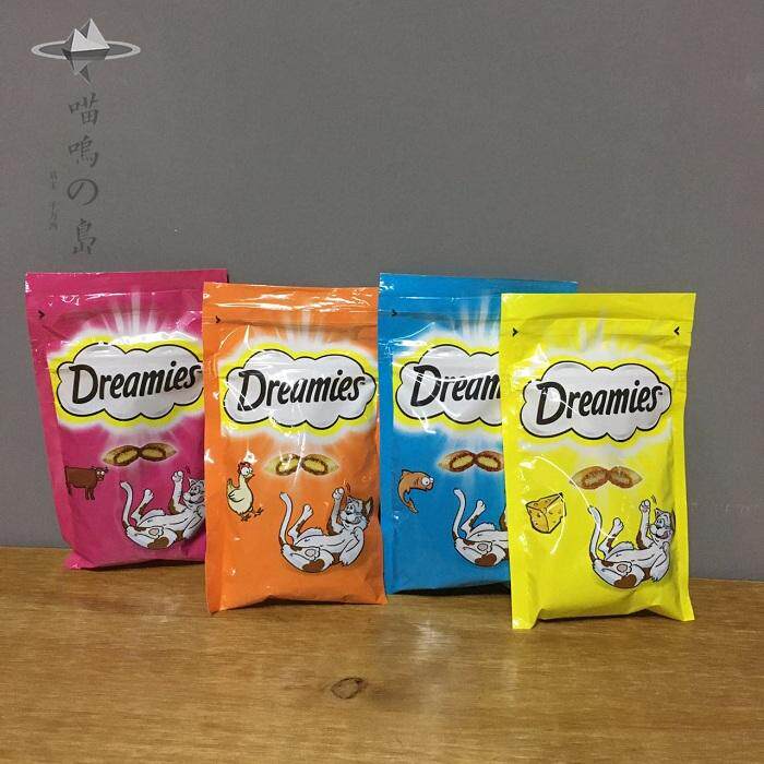 现货 德国进口dreamies猫零食 双味夹心酥 成猫奖励小饼干