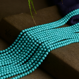 菱镁矿散珠子半成品 DIY多圈手链项链手工配珠 CF488