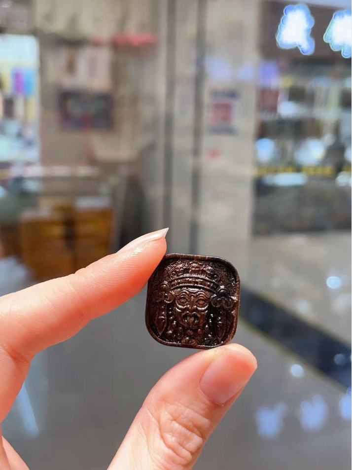 AGARWOOD ZAKIRAM 핸드 브랜드 스루 홀 액세서리 DIY 팔찌 목걸이 25*8.5MM TY530