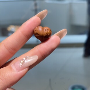 迈索尔老山檀香猫爪屁桃 diy佛珠配件手工编绳项链手串文玩 TY661