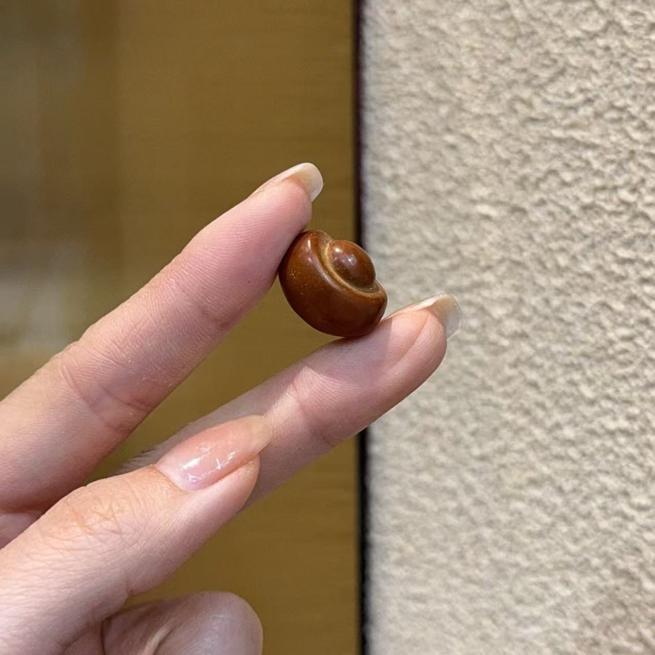 橄榄核元宝diy配件手工编织手绳项链文玩佛珠配饰 DM981