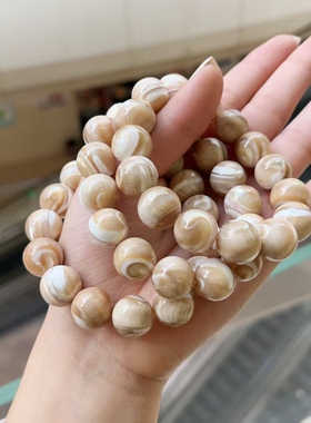 精品老鱼骨米珠手串/老型桶/大尺寸老鱼骨单圈手串手链 TY698