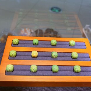 菱镁矿石事事如意 diy配件手绳项链手串文玩佛珠配饰 TY764