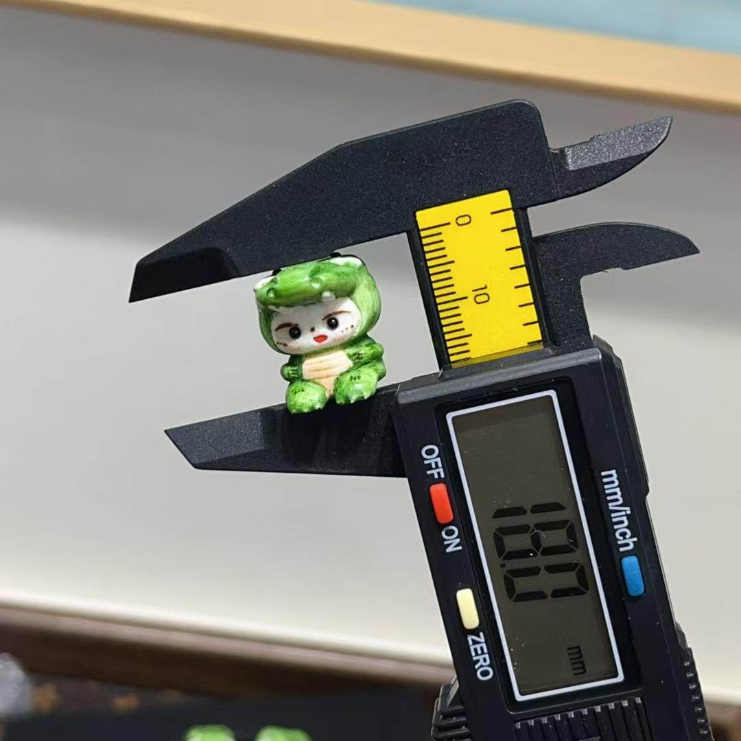 精工鹿角根付恐龙竖孔配件 DIY文玩佛珠手串项链 TY2573