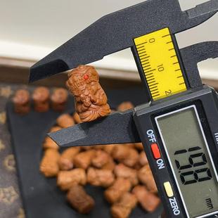 迈索尔老山檀前生今世扎基拉姆通孔配件 DIY文玩手串项链 TY2522