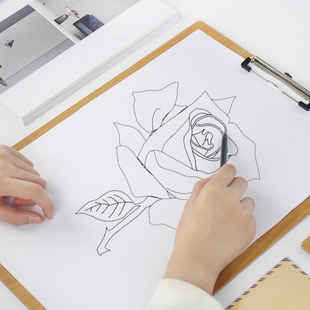 a3/8K木质速写板 8开画板素描写生 板画夹A3素描画板描绘画夹垫板