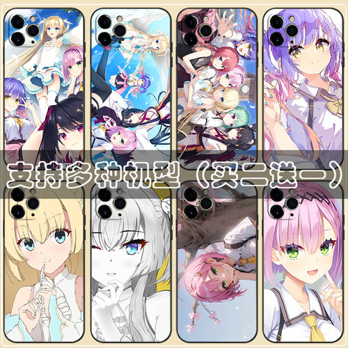 天使纷扰RE-BOOT手机壳适用oppo reno 2 3 4 5 6 7 8 z se pro白雪乃爱谷风天音小云雀来海周边定制