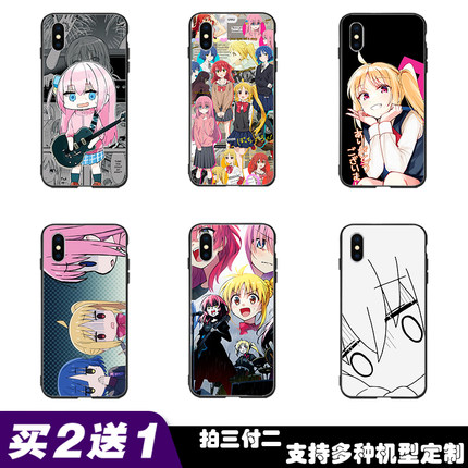 动漫孤独摇滚手机壳适用于oppo reno 2 3 4 5 6 7 8 z se pro定制