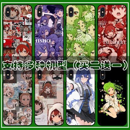 动漫无职转生手机壳洛琪希适用oppo reno 2 3 4 5 6 7 8 z se pro