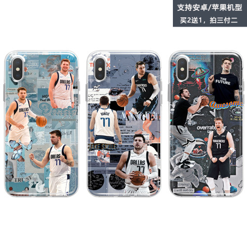 nba球星东契奇手机壳适用oppo a1 a3 a5篮球a7 a8 a9 a11 x周边软