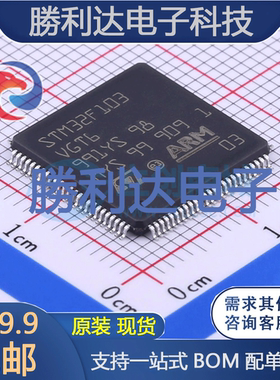 STM32F103VGT6封装LQFP-100_14x14x05PST(意法半导体)
