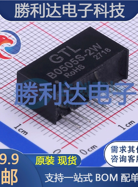 B0505S-2W封装Through Hole电源模块全新现货 量大价优