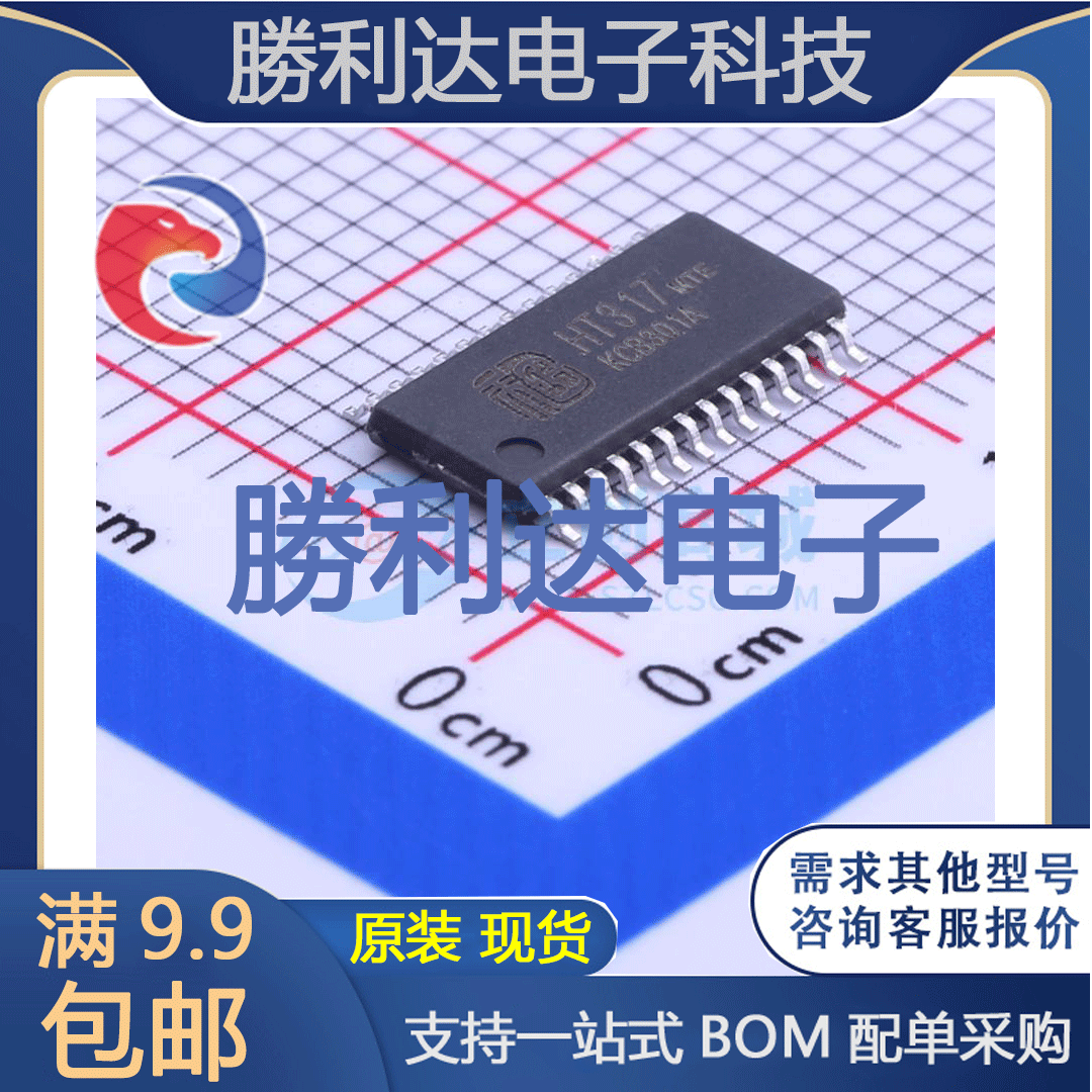 HT317封装TSSOP-28-PP音频功率放大器 全新现货 勝利达