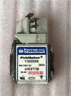 法国法雷FERRAZ PROTISTOR Y300056 660-700VAC 250A保险丝熔断器