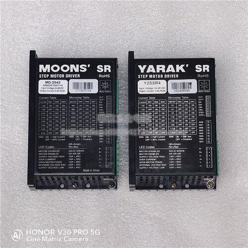 YARAK信浓步Y2SSR4进驱动器MOONS鸣志MD-2545步进驱动器正品现货