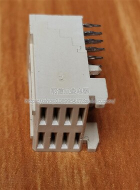 拆机CPCI背板电源连接器DUPIIN 9111-44081CB30PU 4*2压接式弯母