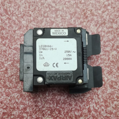 AIRPAX埃伯斯LEGBX66-37061-15-V 250VAC15A油阻尼设备液磁断路器