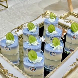 迷你容量爱心形慕斯杯布丁杯心形果甜点杯甜品杯塑料一次性