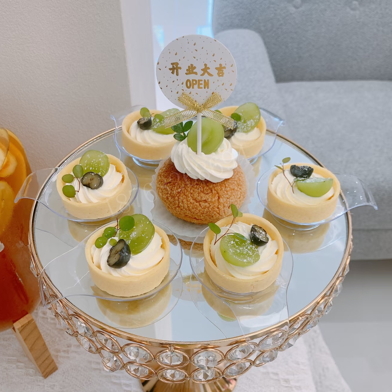 甜品碟酱油碟一次性碟子迷你味碟蘸料调料碟塑料蛋糕碟茶歇慕斯杯