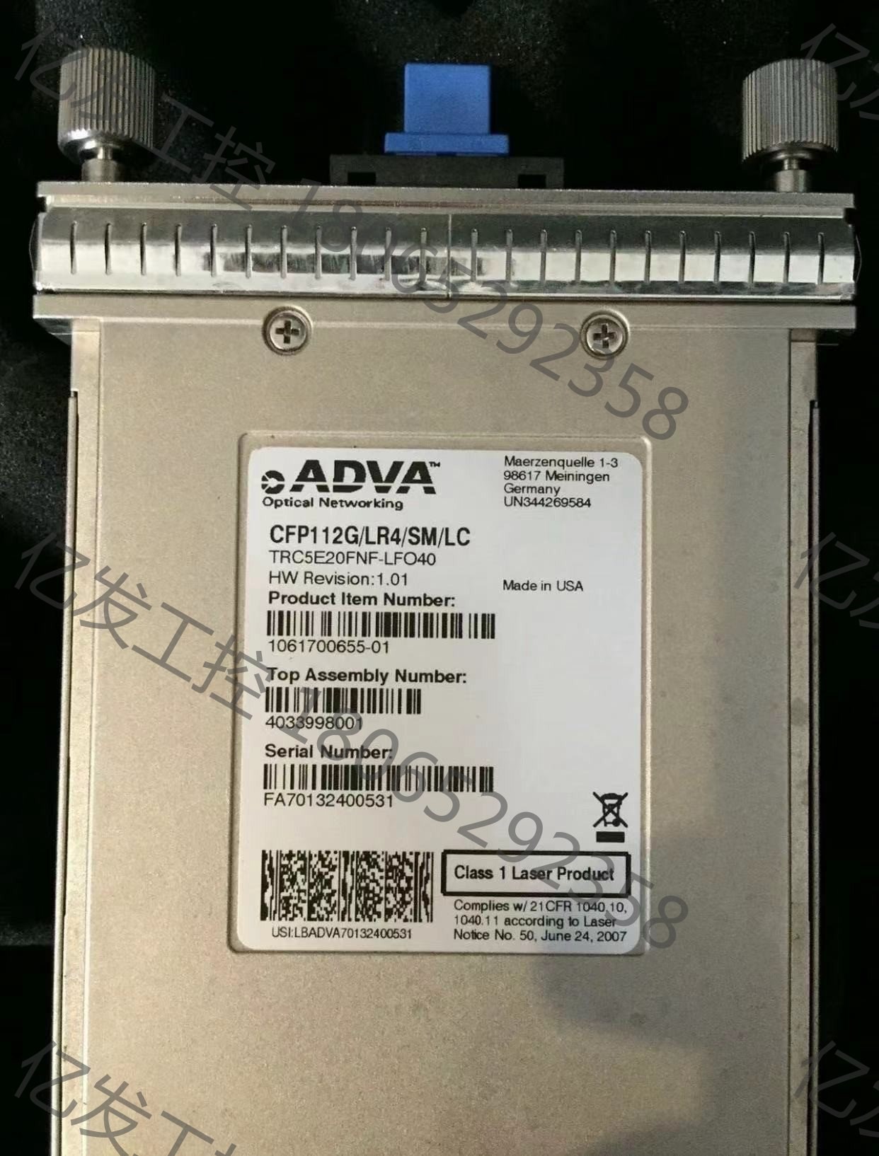 ADVA 1061700655-01 CFP112G/LR4议价产品