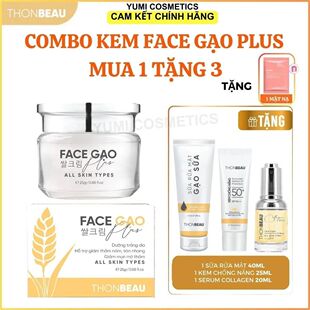 nang face gao serum tang yen 25g Combo nho srm& chong