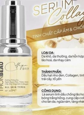 Serum collagen yen tuoi cap am duong trang deu mau mothamnam