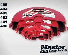 促销原装美国Master lock玛斯特锁球阀旋转阀门锁具 485MCN
