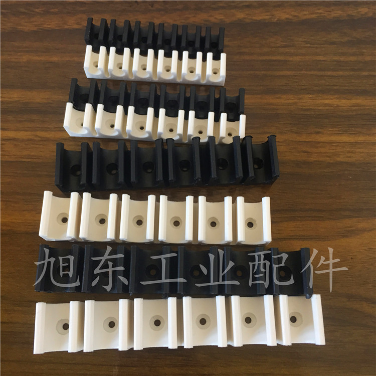 优质尼龙PU气管4/6/8/10/12电线管路多管管卡扣卡座管夹托架排卡