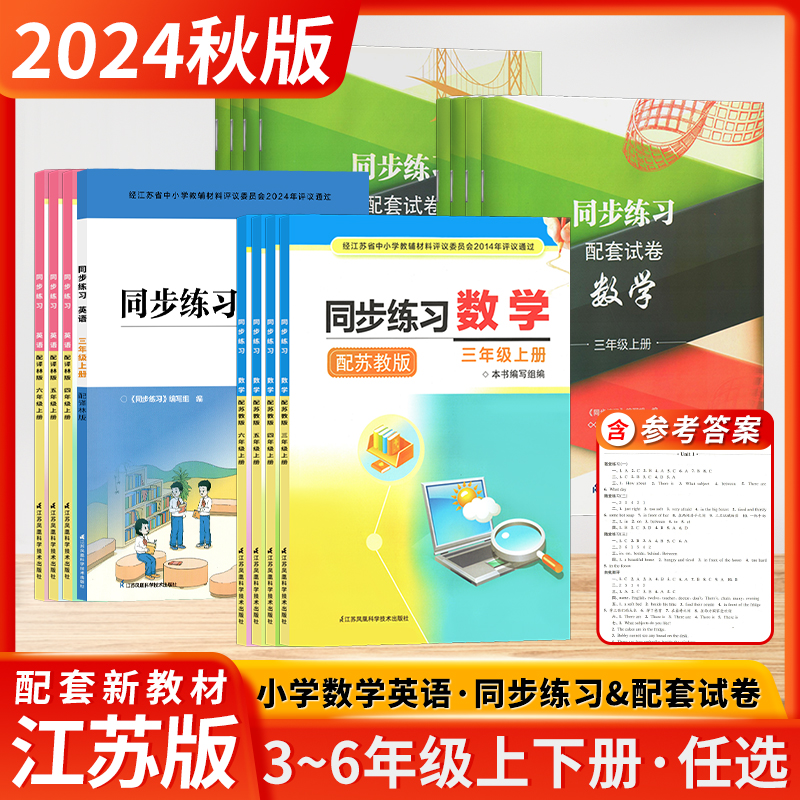 江苏凤凰同步练习配套试卷