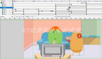 广告动画004饼干食物广告动画15秒源文件AN及flash可用