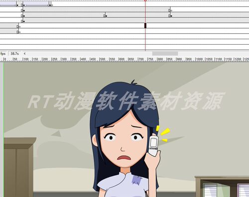 公益动画015打击电信诈骗的宣传动画源文件AN及flash可用