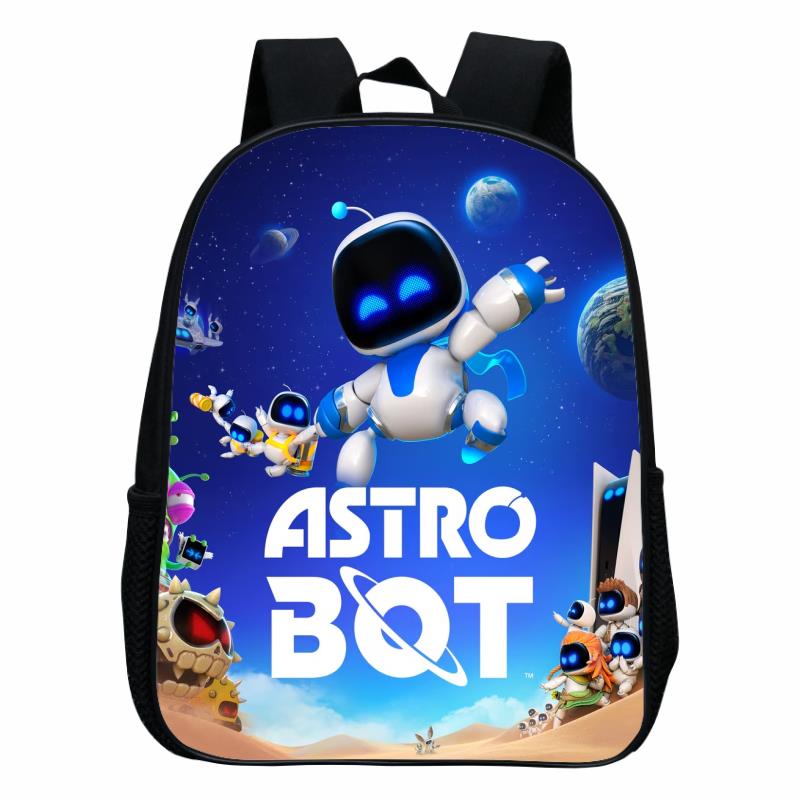 Astro Bot宇宙机器人儿童书包男女小学生背包幼儿园双肩包男女孩