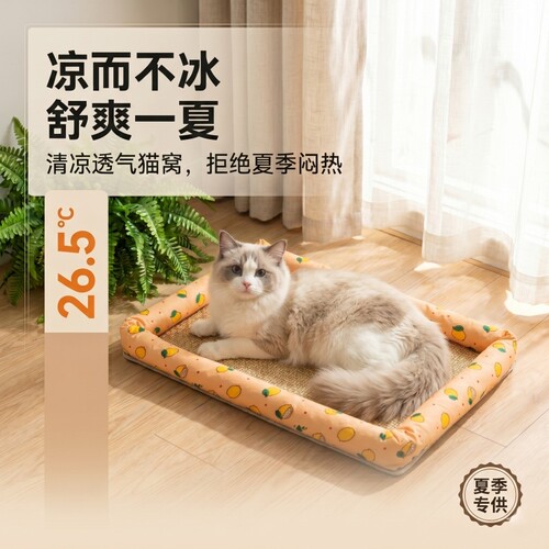 天然藤席，凉而不冰