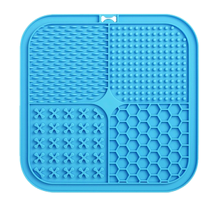 狗狗丰容玩具硅胶舔食垫慢食碗舔舔盘舔舔垫宠物猫咪益智漏食藏食