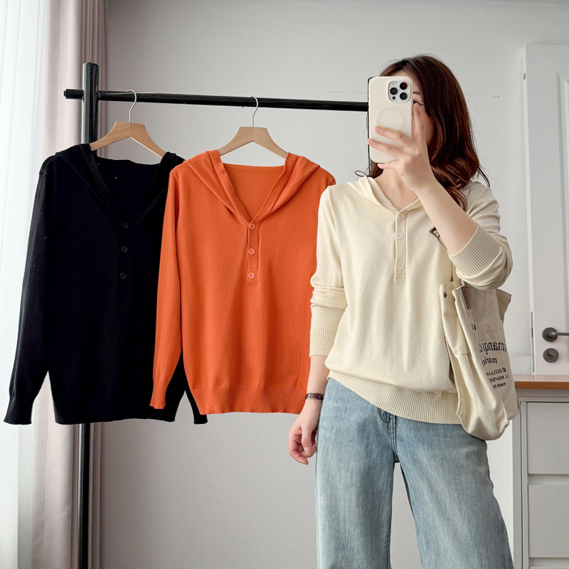 2025年春秋款大码女装胖mm连帽卫衣女宽松显瘦百搭休闲上衣外套