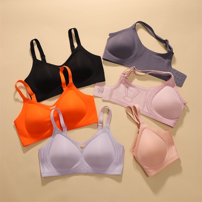 麦曼性感无钢圈乳胶透气文胸包邮