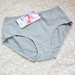 包邮 泰禾7733棉质面料内裤 6条 包臀简约三角女士内裤 舒适中腰大码