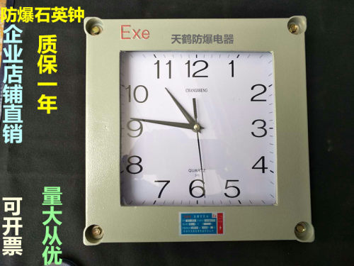 挂钟防爆钟防水防腐电子钟石英钟