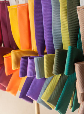 【现货】深色系纯色jk小领结