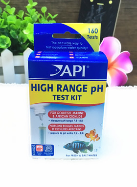 美国鱼博士PH GH KH NO2水质测试剂液鱼缸PH调节剂测水试剂盒降酸