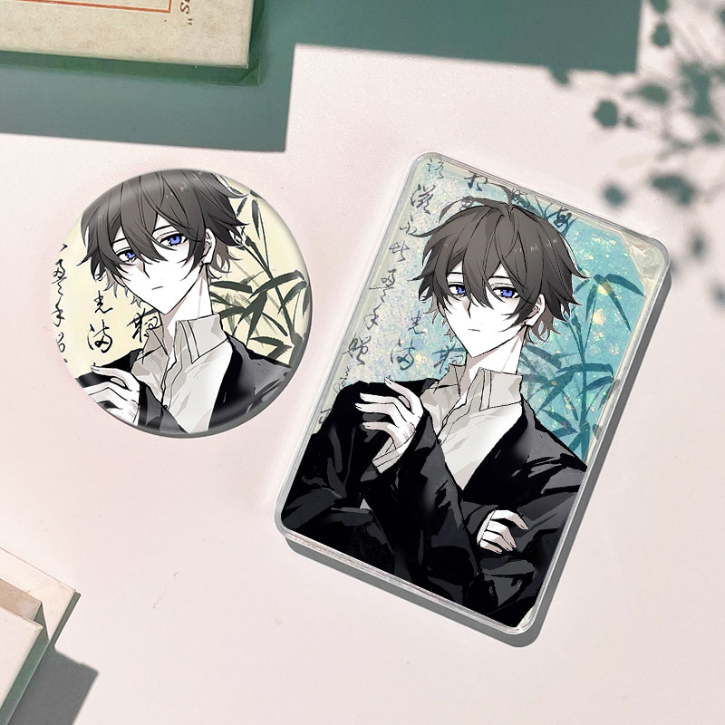 十日终焉齐夏流麻流沙麻将卡砖咕卡礼物徽章吧唧谷子动漫周边挂件