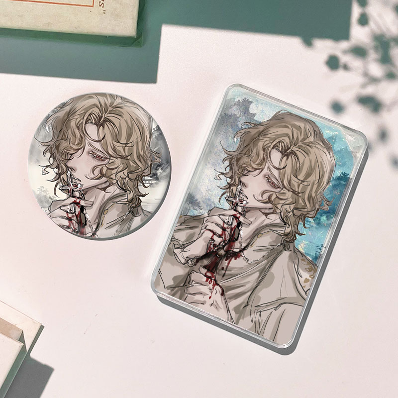 安德鲁克雷斯守墓人流沙麻将流麻徽章吧唧谷子周边咕卡礼物挂件