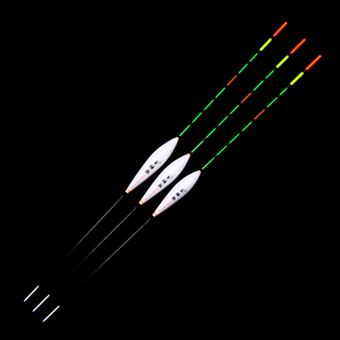 全球钓R12 野钓鱼漂草洞漂枣核短浮漂冰钓漂 醒目浅水漂加粗尾正品